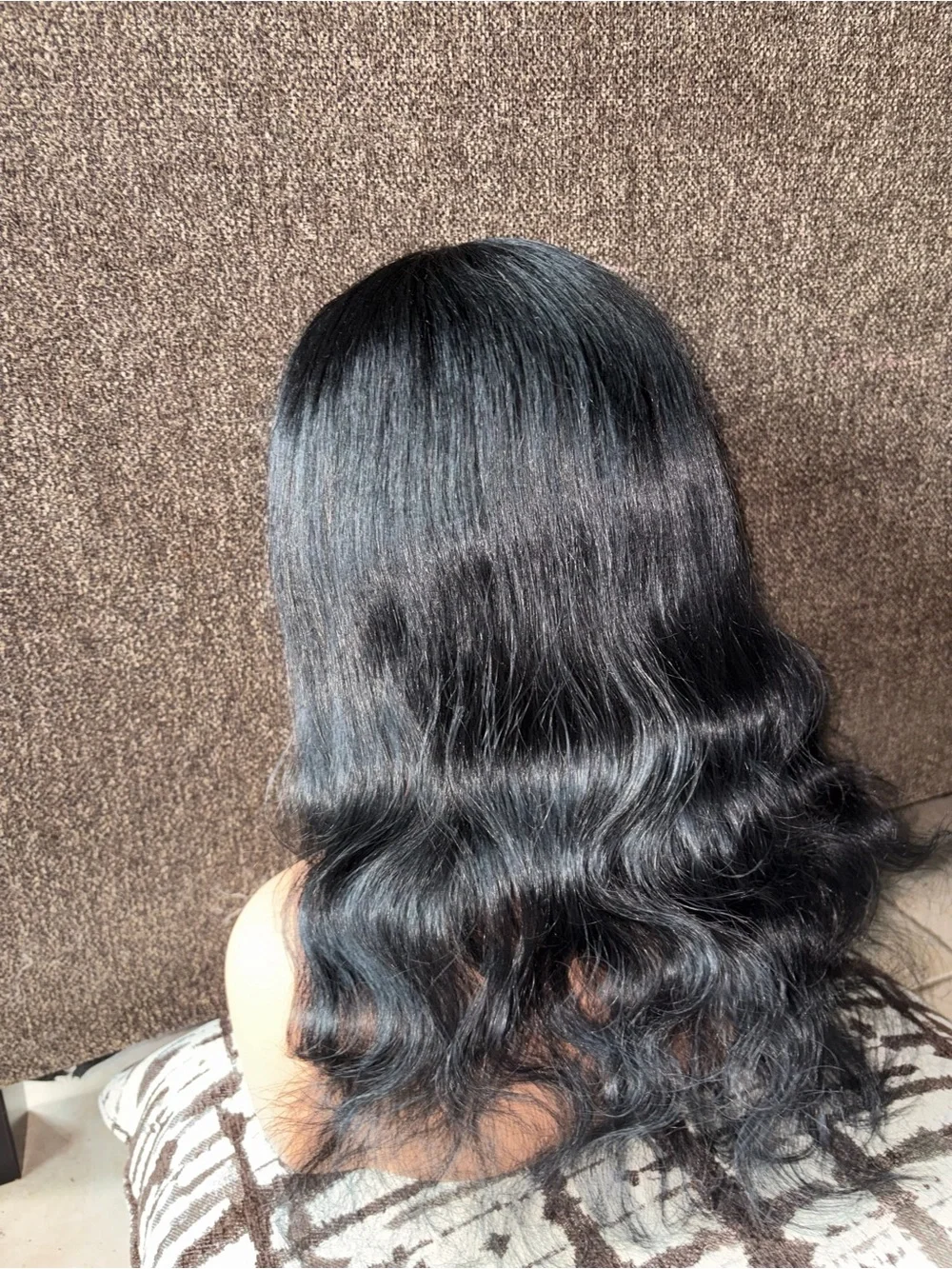 Human Hair Body Wave Headband Wig 16 in” (No Offers)